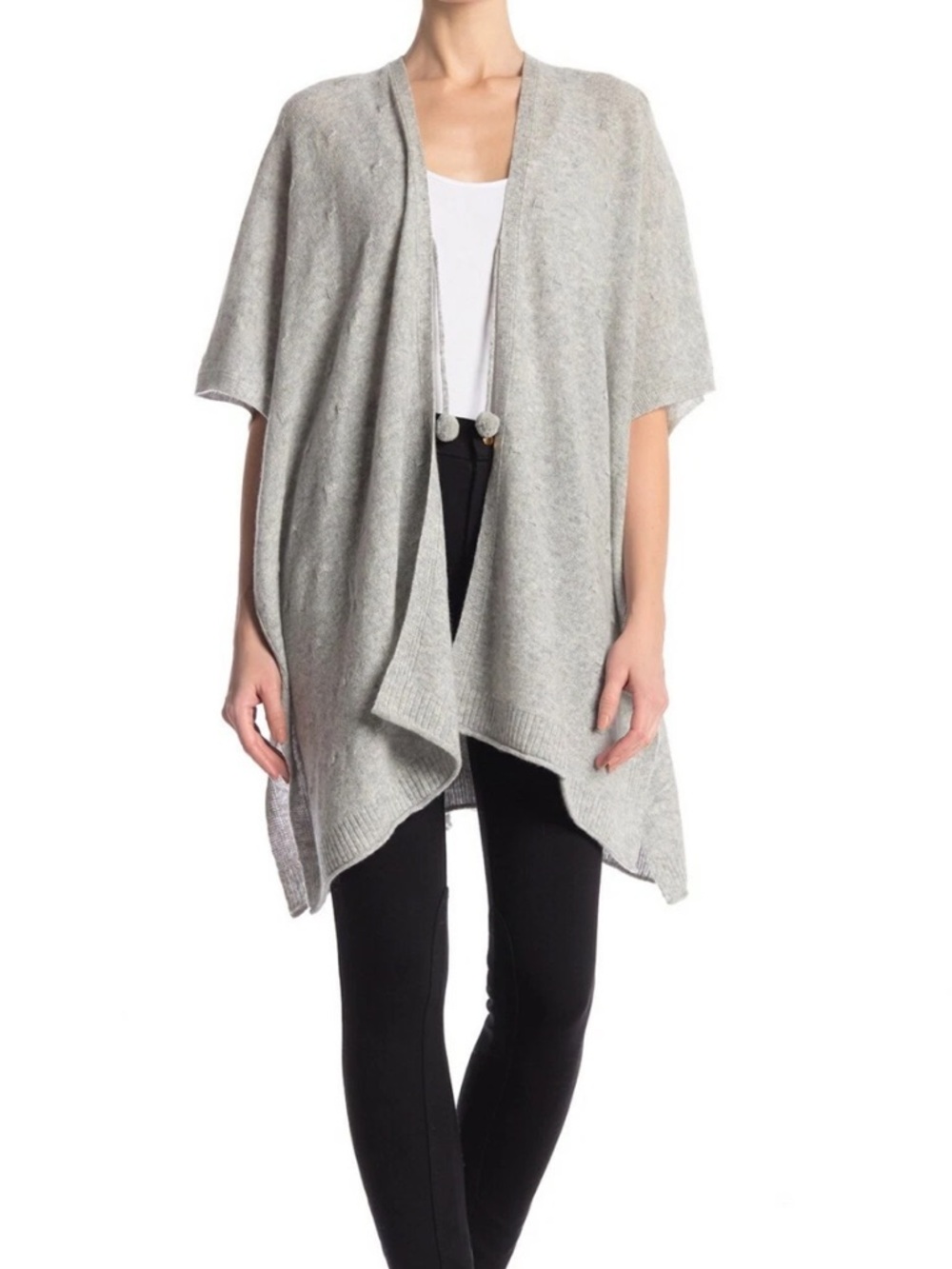 Sofia Cashmere Shawl Poncho